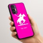 כיסוי בעיצוב אישי עם השם שלך לדגם - Motorola Moto G45 5G בעיצוב שחקן פולו - סוס