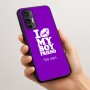 כיסוי בעיצוב אישי עם השם שלך לדגם - Motorola Moto G45 5G בעיצוב נשקי את חבר שלי