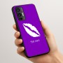 כיסוי בעיצוב אישי עם השם שלך לדגם - Motorola Moto G45 5G בעיצוב שפתיים - נשיקה