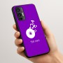כיסוי בעיצוב אישי עם השם שלך לדגם - Motorola Moto G45 5G בעיצוב תקליטור - אזור מוזיקה