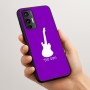 כיסוי בעיצוב אישי עם השם שלך לדגם - Motorola Moto G45 5G בעיצוב גיטרה