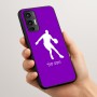 כיסוי בעיצוב אישי עם השם שלך לדגם - Motorola Moto G45 5G בעיצוב שחקן כדורסל