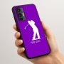 כיסוי בעיצוב אישי עם השם שלך לדגם - Motorola Moto G45 5G בעיצוב שחקן גולף