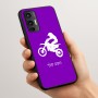כיסוי בעיצוב אישי עם השם שלך לדגם - Motorola Moto G45 5G בעיצוב מוטוקרוס