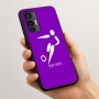 כיסוי בעיצוב אישי עם השם שלך לדגם - Motorola Moto G45 5G בעיצוב כדורגל אולימפי