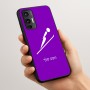 כיסוי בעיצוב אישי עם השם שלך לדגם - Motorola Moto G45 5G בעיצוב קפיצת סקי אולימפית