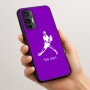 כיסוי בעיצוב אישי עם השם שלך לדגם - Motorola Moto G45 5G בעיצוב שחקן טניס