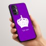 כיסוי בעיצוב אישי עם השם שלך לדגם - Motorola Moto G45 5G בעיצוב כתר מלכותי