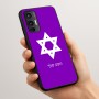 כיסוי בעיצוב אישי עם השם שלך לדגם - Motorola Moto G45 5G בעיצוב מגן דוד - מגן דוד - ישראל