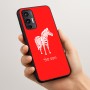 כיסוי בעיצוב אישי עם השם שלך לדגם - Motorola Moto G45 5G בעיצוב זברה