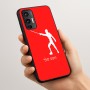 כיסוי בעיצוב אישי עם השם שלך לדגם - Motorola Moto G45 5G בעיצוב לוחם סייף