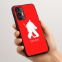 כיסוי בעיצוב אישי עם השם שלך לדגם - Motorola Moto G45 5G בעיצוב הוקי שוערים