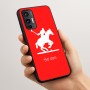 כיסוי בעיצוב אישי עם השם שלך לדגם - Motorola Moto G45 5G בעיצוב שחקן פולו - סוס