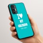כיסוי בעיצוב אישי עם השם שלך לדגם - Motorola Moto G45 5G בעיצוב אוהב את החברה שלי
