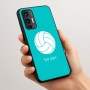 כיסוי בעיצוב אישי עם השם שלך לדגם - Motorola Moto G45 5G בעיצוב כדור כדורעף