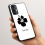 כיסוי בעיצוב אישי עם השם שלך לדגם - Motorola Moto G45 5G בעיצוב פרח היביסקוס