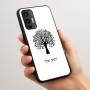 כיסוי בעיצוב אישי עם השם שלך לדגם - Motorola Moto G45 5G בעיצוב עץ
