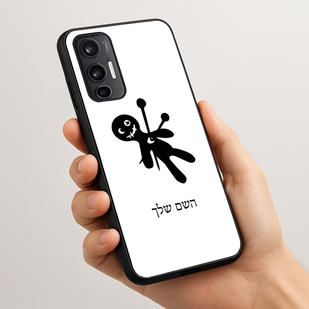 כיסוי בעיצוב אישי עם השם שלך לדגם - Motorola Moto G45 5G בעיצוב וודו