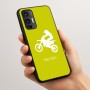 כיסוי בעיצוב אישי עם השם שלך לדגם - Motorola Moto G45 5G בעיצוב מוטוקרוס