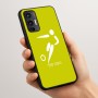 כיסוי בעיצוב אישי עם השם שלך לדגם - Motorola Moto G45 5G בעיצוב כדורגל אולימפי