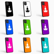 כיסוי בעיצוב אישי עם השם שלך לדגם - Motorola Moto G54 בעיצוב אימון יוגה