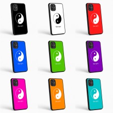 כיסוי בעיצוב אישי עם השם שלך לדגם - Motorola Moto G54 בעיצוב סמל יינג יאנג