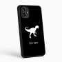 כיסוי בעיצוב אישי עם השם שלך לדגם - Motorola Moto G54 בעיצוב דינוזאור