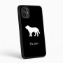 כיסוי בעיצוב אישי עם השם שלך לדגם - Motorola Moto G54 בעיצוב כלב