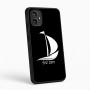 כיסוי בעיצוב אישי עם השם שלך לדגם - Motorola Moto G54 בעיצוב סירה