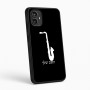 כיסוי בעיצוב אישי עם השם שלך לדגם - Motorola Moto G54 בעיצוב סקסופון