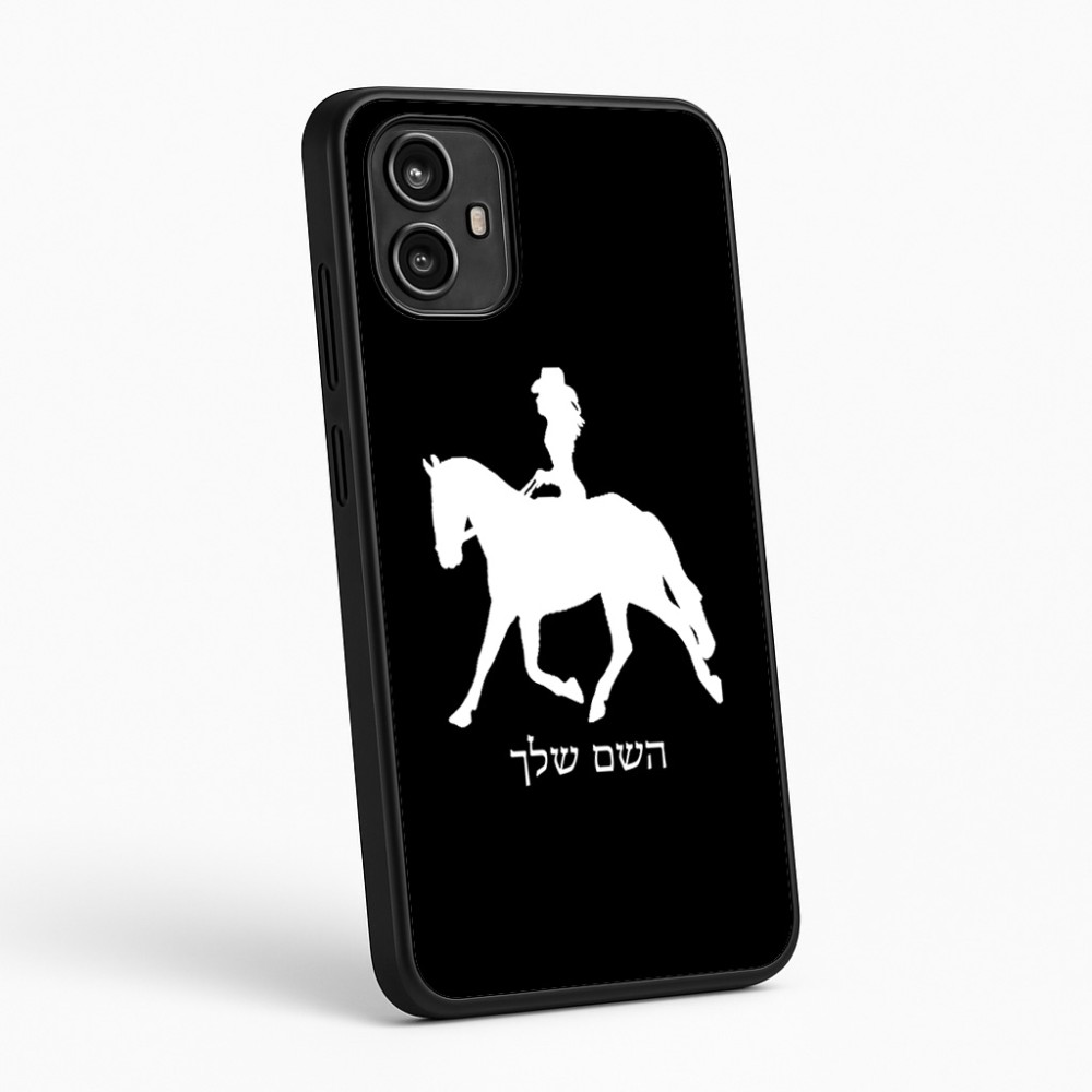 כיסוי בעיצוב אישי עם השם שלך לדגם - Motorola Moto G54 בעיצוב קאוגירל - אישה