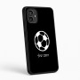 כיסוי בעיצוב אישי עם השם שלך לדגם - Motorola Moto G54 בעיצוב כדורגל כדור כדורגל