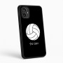 כיסוי בעיצוב אישי עם השם שלך לדגם - Motorola Moto G54 בעיצוב כדור כדורעף