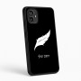 כיסוי בעיצוב אישי עם השם שלך לדגם - Motorola Moto G54 בעיצוב נוצת נוצה