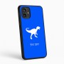 כיסוי בעיצוב אישי עם השם שלך לדגם - Motorola Moto G54 בעיצוב דינוזאור