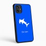 כיסוי בעיצוב אישי עם השם שלך לדגם - Motorola Moto G54 בעיצוב כריש ראש פטיש
