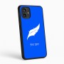כיסוי בעיצוב אישי עם השם שלך לדגם - Motorola Moto G54 בעיצוב נוצת נוצה