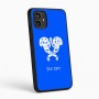 כיסוי בעיצוב אישי עם השם שלך לדגם - Motorola Moto G54 בעיצוב פרחי קרן