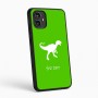 כיסוי בעיצוב אישי עם השם שלך לדגם - Motorola Moto G54 בעיצוב דינוזאור
