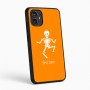 כיסוי בעיצוב אישי עם השם שלך לדגם - Motorola Moto G54 בעיצוב סקלטון