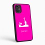 כיסוי בעיצוב אישי עם השם שלך לדגם - Motorola Moto G54 בעיצוב ג'ירפה באפריקה