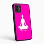 כיסוי בעיצוב אישי עם השם שלך לדגם - Motorola Moto G54 בעיצוב אימון יוגה
