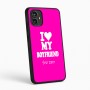 כיסוי בעיצוב אישי עם השם שלך לדגם - Motorola Moto G54 בעיצוב אוהבת את החבר שלי