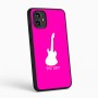 כיסוי בעיצוב אישי עם השם שלך לדגם - Motorola Moto G54 בעיצוב גיטרה