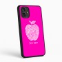 כיסוי בעיצוב אישי עם השם שלך לדגם - Motorola Moto G54 בעיצוב הדפס תפוח