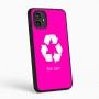 כיסוי בעיצוב אישי עם השם שלך לדגם - Motorola Moto G54 בעיצוב למחזר