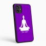 כיסוי בעיצוב אישי עם השם שלך לדגם - Motorola Moto G54 בעיצוב אימון יוגה