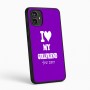 כיסוי בעיצוב אישי עם השם שלך לדגם - Motorola Moto G54 בעיצוב אוהב את החברה שלי