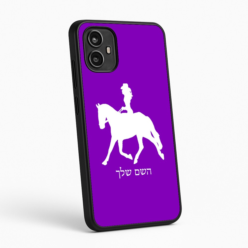 כיסוי בעיצוב אישי עם השם שלך לדגם - Motorola Moto G54 בעיצוב קאוגירל - אישה
