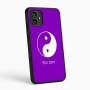 כיסוי בעיצוב אישי עם השם שלך לדגם - Motorola Moto G54 בעיצוב סמל יינג יאנג